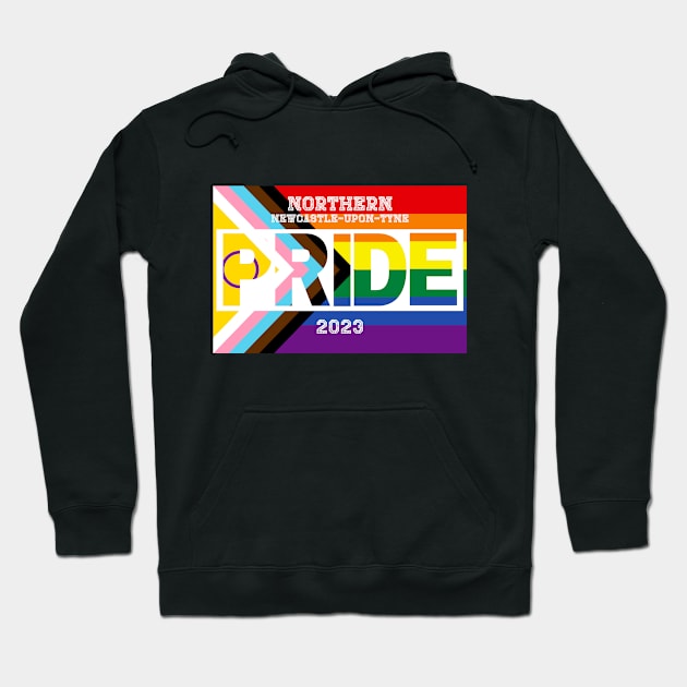 Northern (Newcastle-Upon-Tyne) Pride 2023 Hoodie by Jay Major Designs